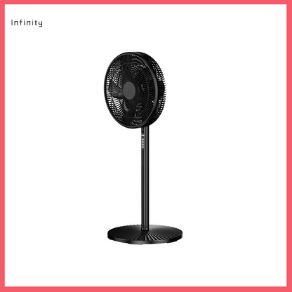 Home Stand Fan with Remote Control - Circulating Electric Fan, Large Wind Power, Small Desktop Energy-Saving Fan for Dormitories