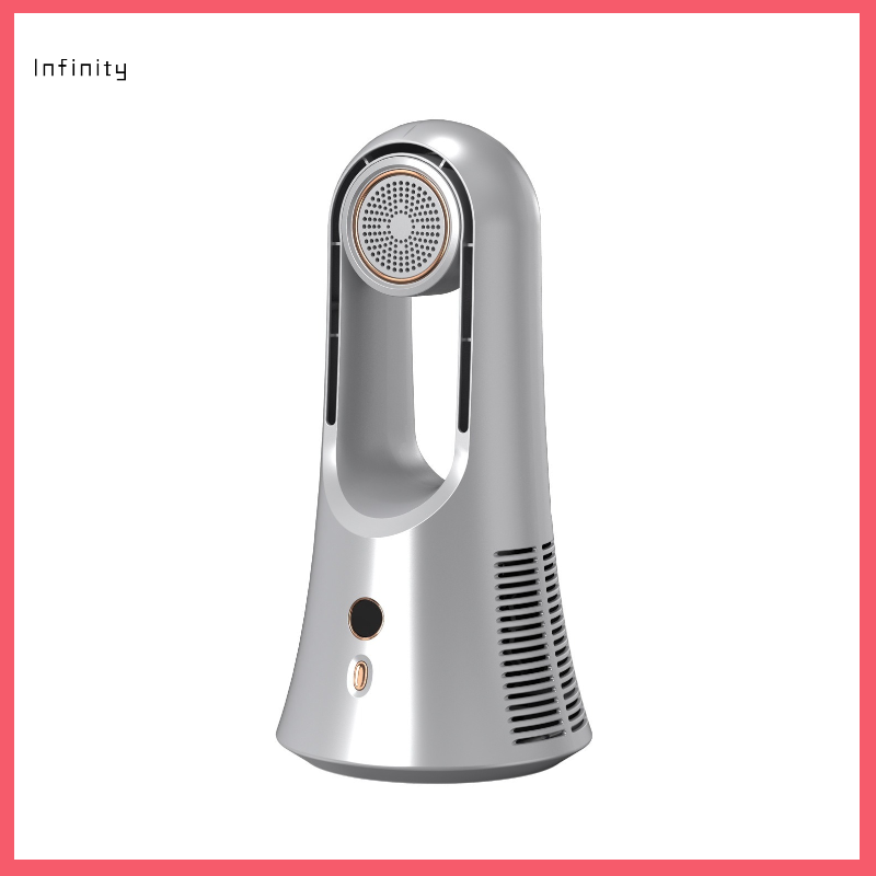 New Aromatherapy Bladeless Fan - USB Desktop Air Circulator with Smart Display for Home and Office