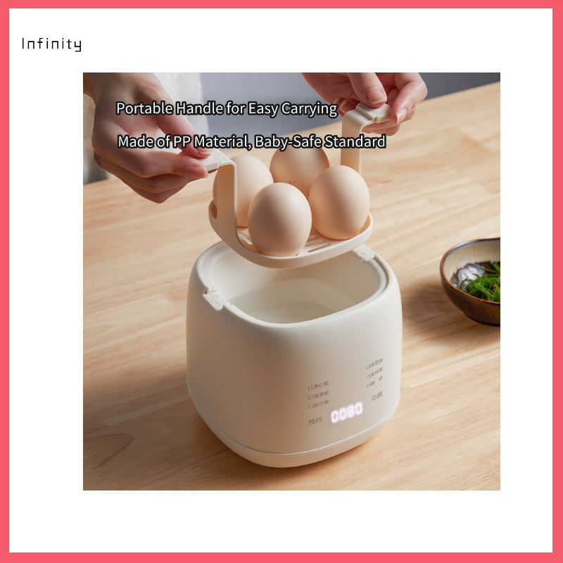 Multi-Function Egg Cooker Mini Breakfast Machine Onsen Eggs Yogurt Maker