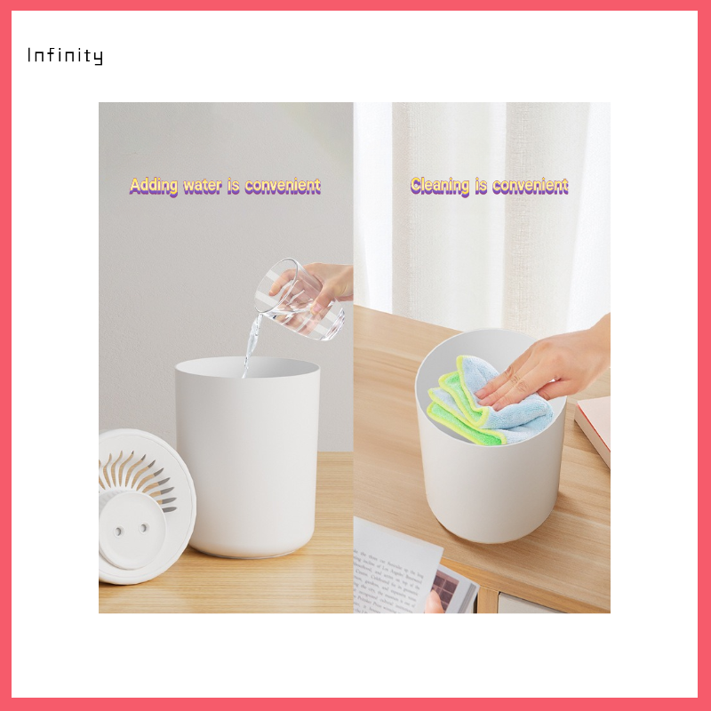 USB Dual Nozzle Humidifier Household Bedroom Desktop High Mist Output Quiet Aromatherapy