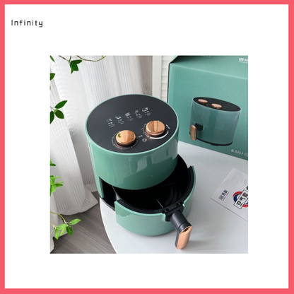 6L Large Capacity Air Fryer - Touchscreen French Fry and Chicken Fryer for Home Use, Perfect Gift