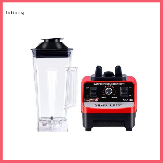 Household Multifunctional Blender with Crushing and Grinding Functions for Shaved Ice and Baby Food Processing