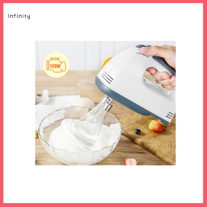 Household Electric Handheld Egg Beater Mini Mixer for Whipping Cream and Baking - Perfect Gift